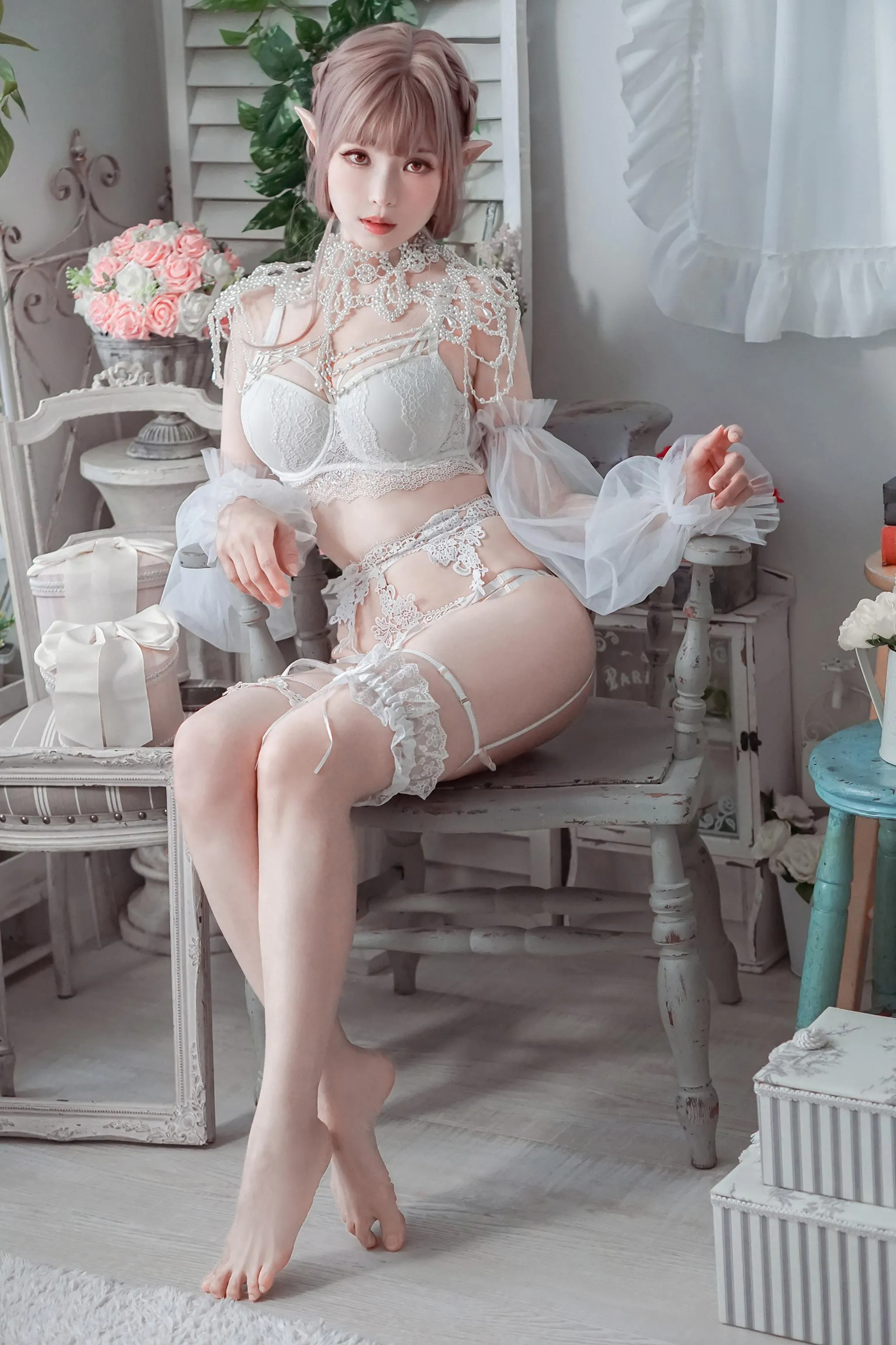 ElyEE子 – NO.87 Bride  Lingerie [65P]插图2